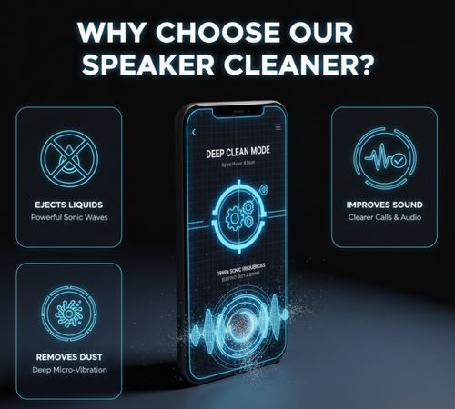 Why Choose Our Call Speaker Dust Cleaner